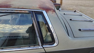 1982-1988 Pontiac 6000 Driver Left Rear Quarter Glass Back Side Window Oem