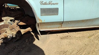1974-1975 Cutlass Supreme Driver Left Front Fender Oem Blue