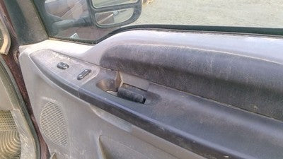 2005-2007 F350 Super Duty Passenger Right Front Inside Door Trim Panel Only Gray