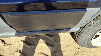 03-04 Jeep Grand Cherokee Driver Left Rear Moulding From Door Back Trim Strip