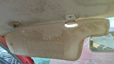 1995 Ford Aspire Driver Left Sun Visor Oem Gray