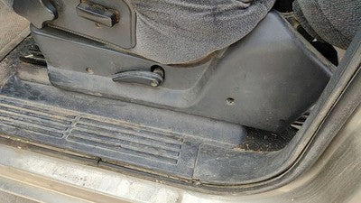 2002 Sierra 2500 Hd Driver Left Side Seat Trim Panel Oem Graphite 12d