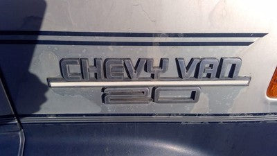 1989 Chevy G20 Van Passenger Right Emblem Badge From Fender Oem
