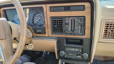 1984 Ford Tempo Trim Bezel Around Speedometer Oem Dash Surround Panel