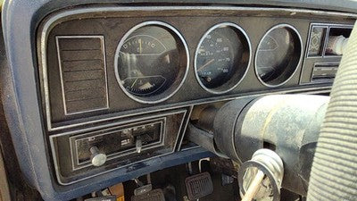 1984-1986 Dodge Ram W150 Trim Bezel Around Speedometer Oem Dash Surround Panel
