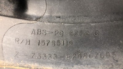 03 Chevy Suburban Passenger Right Rear Upper corner Moulding D Pillar Back Trim