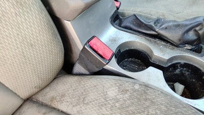 2008-2011 Ford Focus Passenger Right Front Seat Belt Buckle Receiver Oem Gray Gs
