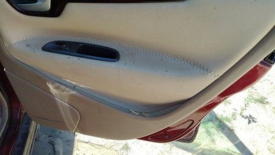 01-03 V70 Xc Passenger Right Rear Inside Door Trim Panel Wth Switches Back Beige