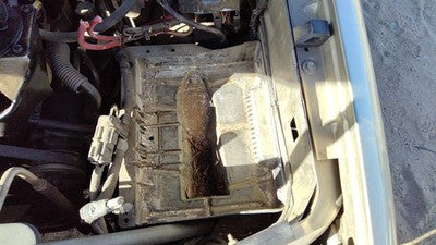 1995-2005 Ford Explorer Complete Battery Box Mount Tray With Hold Down Oem