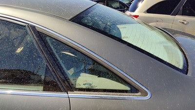 1998-2004 Audi A6 Driver Left Rear Quarter Glass Back Side Window Oem