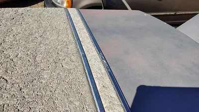 85 Mercury Grand Marquis Passenger Right Rear Chrome Trim Moulding Pair On Roof
