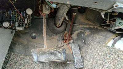 1992 Jeep Cherokee Gas And Brake Pedal Assembly Automatic Transmission