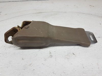 1972 F250 Pickup Left Front Seat Belt Retractor Male End Tan Driver Side Floor