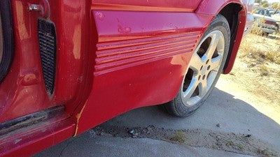 1993 Grand Prix Driver Left Rear Moulding On Quarter Panel Oem 2 Door Red