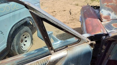 64-66 Thunderbird Coupe Driver Left Front Vent Window Small Door Glass Wih Frame