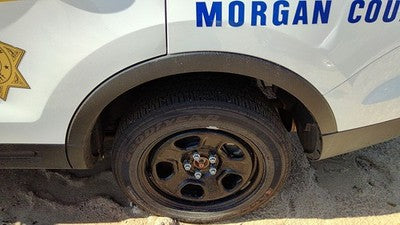17 Explorer Police Interceptor Driver Left Rear Wheel Flare Moulding Oem Back