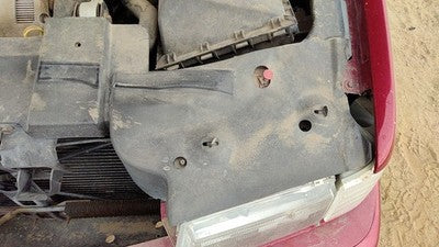 96-02 Eldorado Top Plastic Cover Set Above Radiator Support Sight Shield