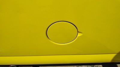 2000-2002 Express Van 2500 Fuel Tank Door With Hinge Gas Lid Oem Filler Yellow