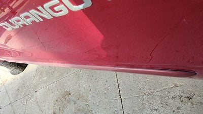 98-02 Dodge Durango Passenger Right Front Moulding From Door Oem Trim Strip Red