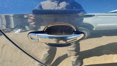 05-14 Vw Jetta Passenger Right Rear Outside Door Handle Oem Back Blue