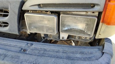 1996 Isuzu Npr Driver Left Head Light Oem Front Lamp With Mount Bracket Panel