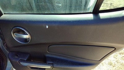 07 08 Grand Prix Passenger Right Rear Inside Door Trim Panel Switches Back Ebony