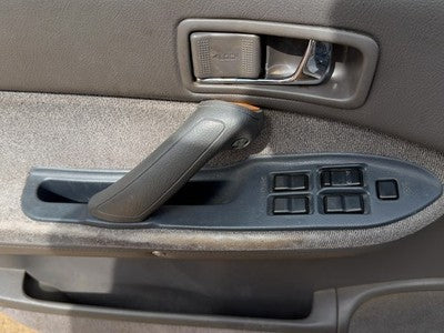 1990 Subaru Legacy Driver Left Front Door Trim Panel With Master Switch Gray