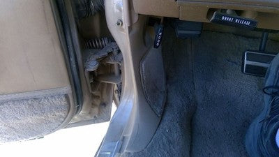 1985 Olds 88 Driver Left Lower Kick Trim Panel Oem Tan