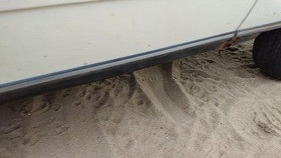 1980 Mercedes 300Td Passenger Right Front Moulding From Door Oem Trim Strip
