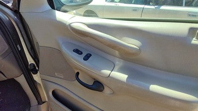 00-02 Ford Expedition Passenger Right Front Door Trim Panel With Switches Tan Fh