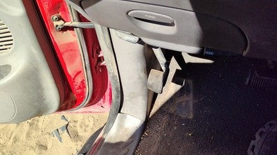 2003 Ford F150 Driver Left Lower Kick Trim Panel Oem Gray