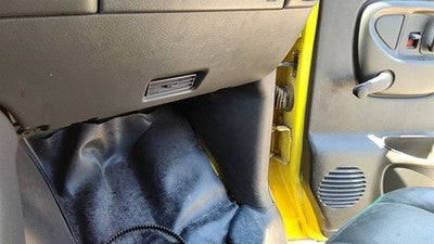 2002 Express Van 2500 Passenger Right Lower Kick Trim Panel Oem 69W Dark Gray