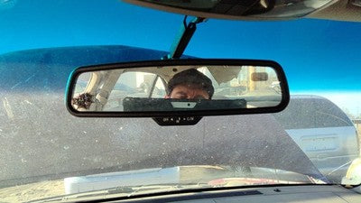 1996 Olds 88 Inside Rear View Mirror Oem Windshield Mounted