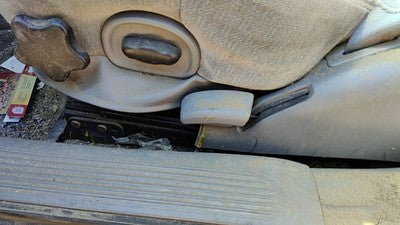 Buick Lesabre Driver Left Power Seat Track With Motors Only Gray 17B