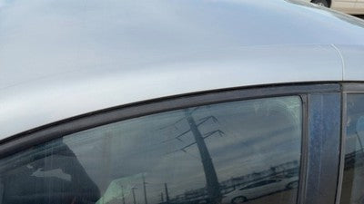 2007 Saturn Ion Driver Left Front Moulding On A Pillar Oem Silver 13U