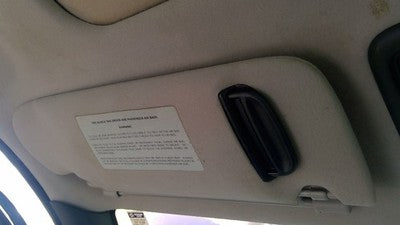 1994 Chrysler LHS Driver Left Sun Visor Complete Assembly Set OEM Gray 2 piece