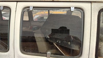 1971-1977 Dodge Van B200 Passenger Right Rear Side Window Door Glass Oem Front