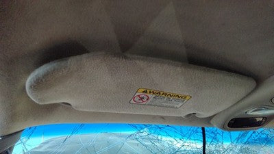 2000-2003 Dodge Dakota Driver Left Sun Visor Oem Gray 5Ge13tl2ae