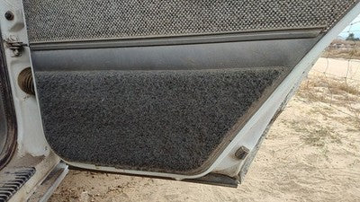 1992 Jeep Cherokee Passenger Right Rear Door Trim Panel With Switches Back Gray