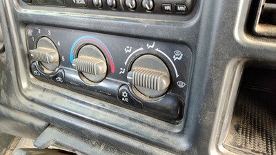 99-02 Sierra 2500 Hd Temperature Control Module In Dash Heater Ac Head Unit Oem