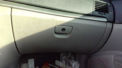 2006-2008 Hyundai Sonata Glove Box Assembly Complete Door With Latch Oem Gray