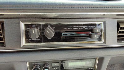 1989-1991 Olds 88 Temperature Control Module In Dash Heater Ac Head Unit Oem