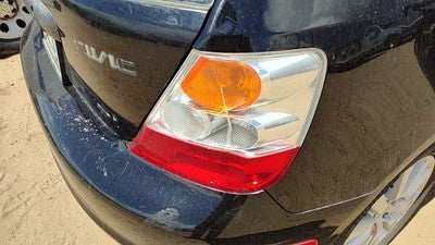 04-05 Civic Hatchback Si Passenger Right Tail Light Brake Lamp Rear Cracked