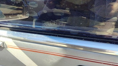 85 Grand Marquis Driver Left Front Upper Chrome Moulding From Door Oem Trim