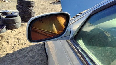 2003-2004 Lincoln Town Car Driver Left Power Side Mirror Door Mounted Oem Silver
