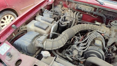 1998-2001 Mazda B2500 Complete Air Intake Filter Box Housing With Tube Oem 2.5L
