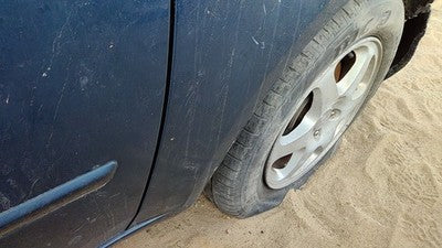 2006-2010 Hyundai Sonata Passenger Right Front Fender Oem Blue 663200A000