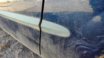 2001 Dodge Caravan Driver Left Rear Moulding On Quarter Panel Oem