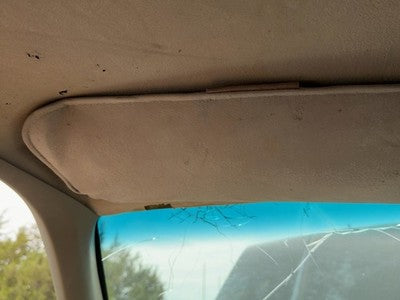 1997 Chevy Silverado 1500 Driver Left Sun Visor Oem Gray