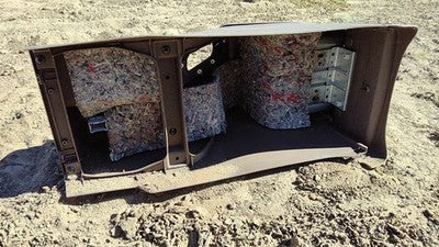 1999 2000 2001 Honda Passport Center Console Assembly Oem Bge Beige